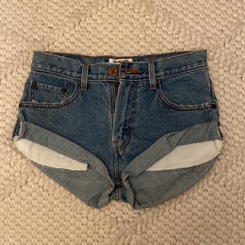 One Teaspoon Vintage Denim Shorts